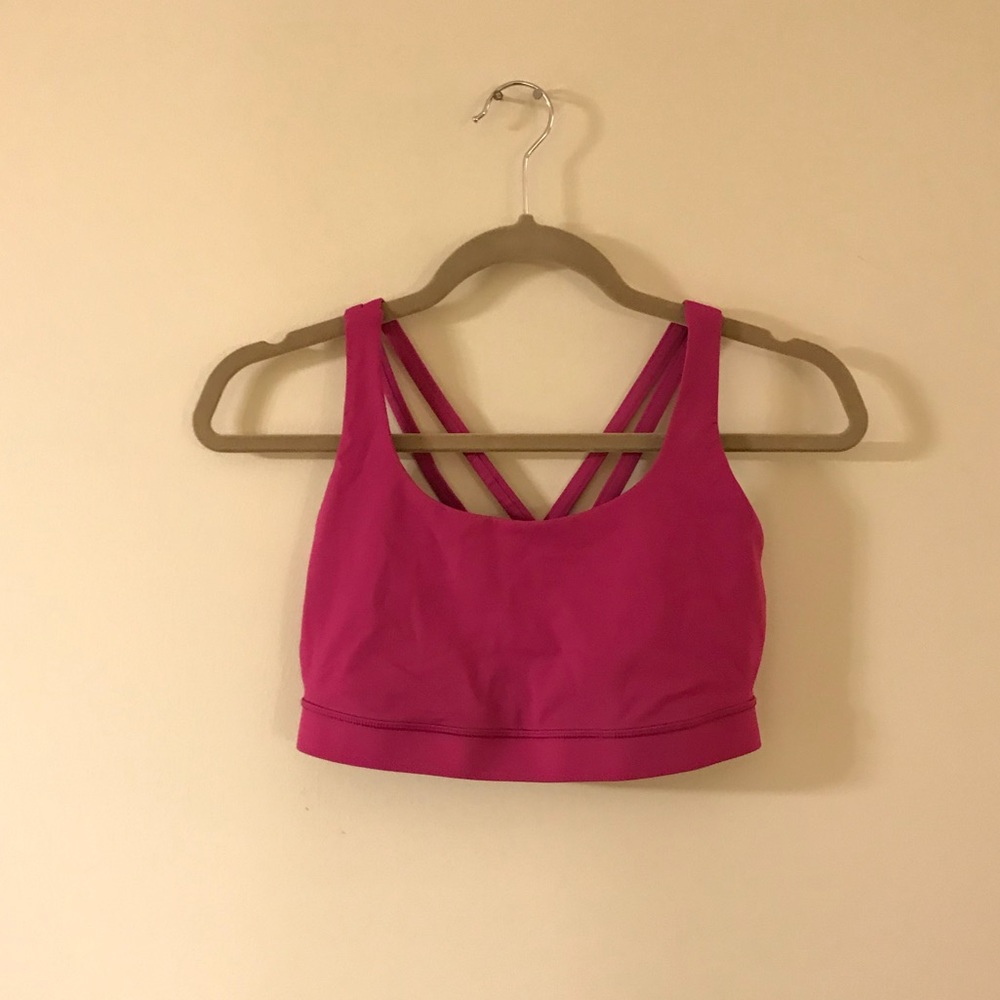 Lululemon Hot Pink Sports Bra